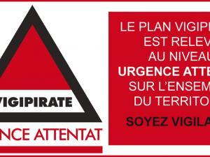 Logo Vigipirate Urgence Attentat